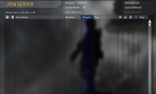 CoD Empty Server