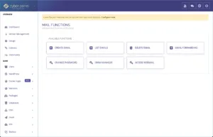 Fixing CyberPanel Email
